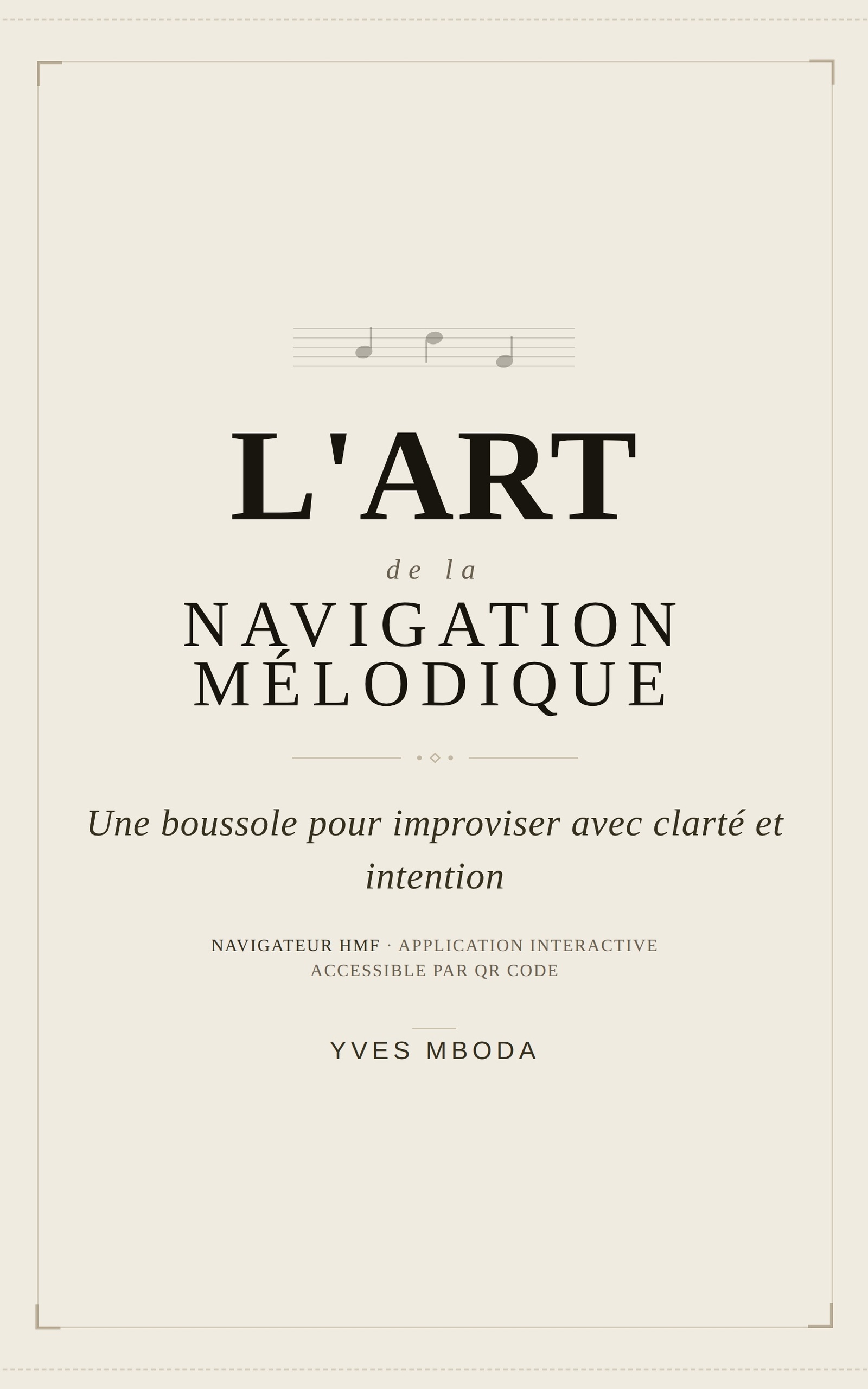 L'Art de la Navigation Mélodique — Yves Mboda